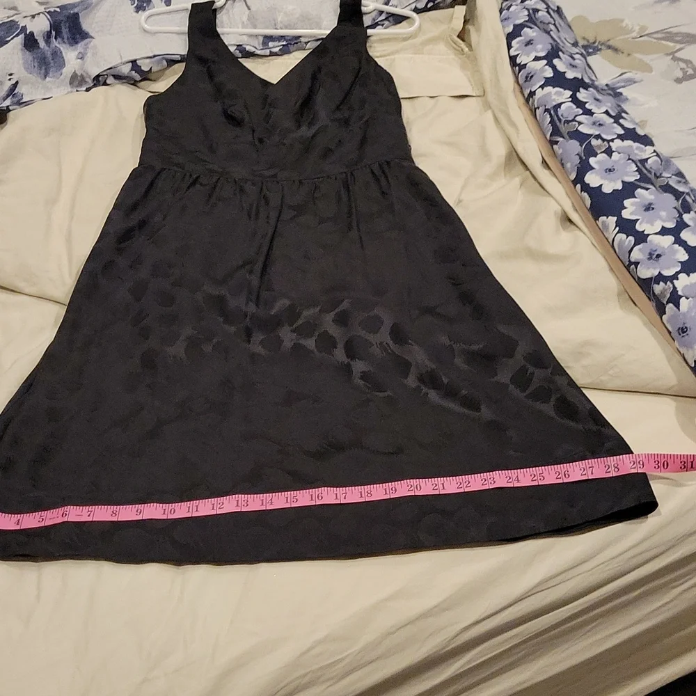 NWT White House Black Market Silk Black Dress Size 6 - Picture 15 of 16